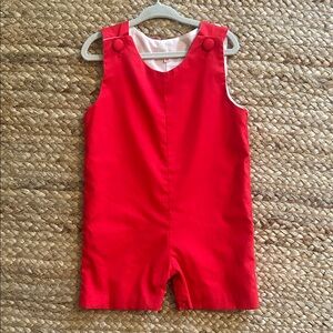 Boys’ Christmas holiday red Jon Jon 18M